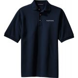 20-TLK420, Tall Large, Navy, Right Sleeve, None, Left Chest, Mahindra.